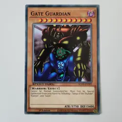 (3x) Gate Guardian - SGX2-END01 - NM - Common - 1st ed - Yugioh - Image 1