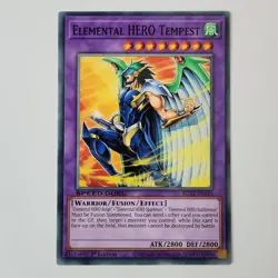 Elemental HERO Tempest - SGX2-ENA21 - NM - Common - 1st ed - Yugioh - Image 1