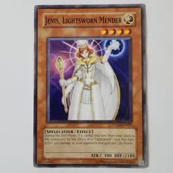 Jenis, Lightsworn Mender - TDGS-EN025 - LP - Common - Unlimited - Yugioh - Image 1