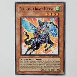 Gladiator Beast Equeste - TDGS-EN024 - MP - Common - Unlimited - Yugioh - Image 1