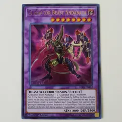 Gladiator Beast Andabata - BLLR-EN022 - NM/VLP - Ultra Rare - 1st ed - Yugioh - Image 1