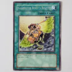 Gladiator Beast's Respite - GLAS-EN058 - LP - Rare - Unlimited - Yugioh - Image 1