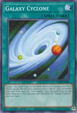 (3x) Galaxy Cyclone - STAS-EN038 - NM - Common - 1st edition - Yugioh - Image 1