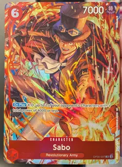 Sabo (Illustration Box Vol.5) OP05-007 One Piece Promotion Cards Foil - Image 1