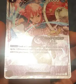One Piece Rebecca OP04-092 Championship 25-26 Promo Card - Image 5