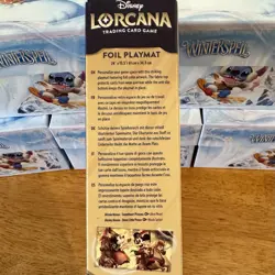 NEW SEALED RAVENSBURGER DISNEY LORCANA FABLED ICONIC MICKEY AND MINNIE PLAYMAT - Image 3