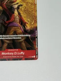 Bandai One Piece Card Game Monkey.D.Luffy P-007 Promo Character 5000 - Image 5