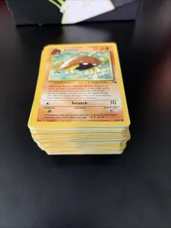 Big Lot of Vintage Pokemon Cards! Fossil 125+ Cards FREE SHIPPING NO TRAINERS - Image 1