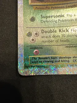 Nidorina 55/110 Legendary Collection 2002 Reverse Holo Pokemon Card TCG - Image 4