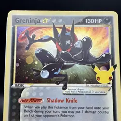 Greninja Gold Star - SWSH144 - Promo - Celebrations - Pokemon Card - NM/M - Image 2