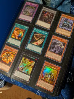 Cardguard Yu-Gi-Oh Binder. Multiple Rarities With Multiples Of Same Cards. - Image 1