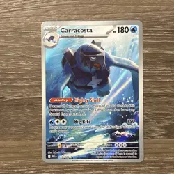 Pokemon TCG Black Bolt Carracosta Card IR107/086 - Image 1