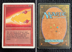 MTG Lot of 36 Old Vintage Reserved List Cards. Fork (HP) Braingeyser (MP) +34 LP - Image 2
