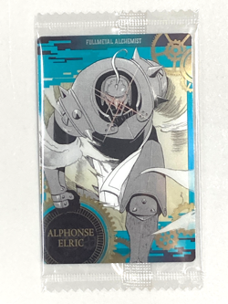 Alphonse Elric - C 1-01 - Fullmetal Alchemis Wafer Card Sealed Japanese - Image 1