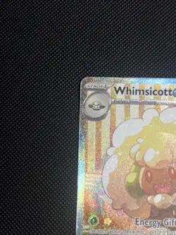 Pokemon TCG Whimsicott EX 165/086 White Flare Special Illustration Rare Card - Image 2