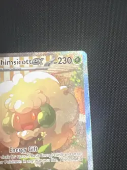 Pokemon TCG Whimsicott EX 165/086 White Flare Special Illustration Rare Card - Image 3