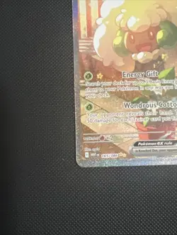 Pokemon TCG Whimsicott EX 165/086 White Flare Special Illustration Rare Card - Image 5