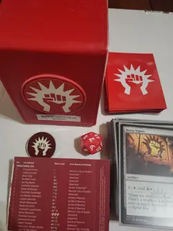 MTG ULTRA PRO GUILDS OF RAVNICA ALCOVE BOX, SLEEVES AND CARDS FREE SHIPPING - Image 1