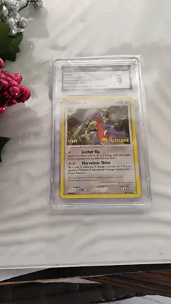 Gabite LV.32 PRERELEASE STAFF Pokemon Card Mysterious Treasures 48/123 - Image 4