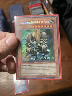Yu-Gi-Oh Green Baboon, Defender of the Forest RP02-EN099 Secret Rare Card - Image 1