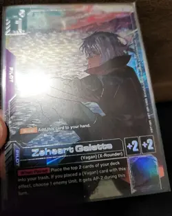 [ENGLISH] Gundam Card Game Zeheart Galette GD03-094 R+ Alt Art Foil - Image 2