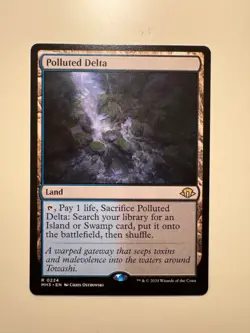 Magic MTG • Polluted Delta • MH3 224 • R • ENG • MINT - Image 1