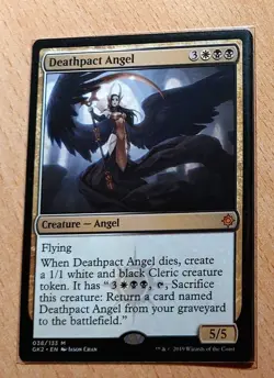 Mtg Magic: Todespakt-Engel, Deathpact Angel, English Mythic - Image 1