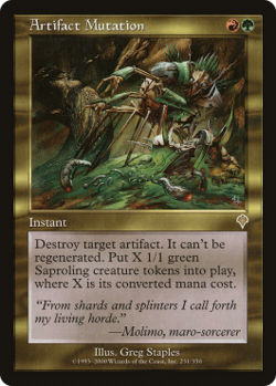 Magic MTG - Artifact Mutation - Invasion - EXC - EN - Image 1