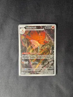 Pokemon TCG 2025 Volcarona Black Bolt Illustration Rare 100/086 Near Mint - Image 1