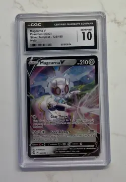 MAGEARNA V POKEMON (2022) SILVER TEMPEST - 128/195 HOLO CGC 10 - Image 1