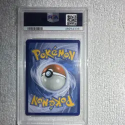 Pokemon Lunala GX Full Art Holo Ultra Rare 66/149 SM Base Set PSA 8 - Image 2