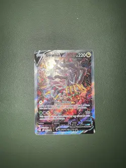 Pokemon Giratina V Full Art Ultra Rare Holo 186/196 Lost Origin 220 HP - Image 2