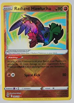 Radiant Hawlucha 2022 Pokemon #081 - Astral Radiance SWSH - NEAR MINT - MINT!! - Image 1