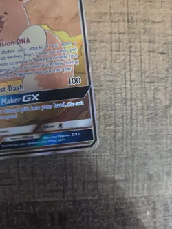 Pokemon TCG Eevee Gx Full Art Black Star Promo Sun & Moon - Image 5