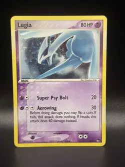 Pokemon TCG - Lugia - 2/17 - POP Series 5 - Holo Rare (2007) - MP - Image 1