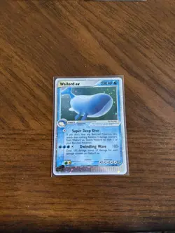 Pokemon TCG Wailord EX 100/100 Sandstorm Holo Rare Nintendo MP - Image 1