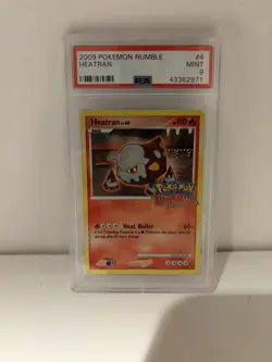 Pokemon Heatran Rumble #4 PSA 9 Mint - Image 1