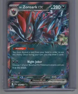 2025 Pokemon Gaming SV Journey Together - JTG EN N's Zoroark ex #098/159 - Image 1