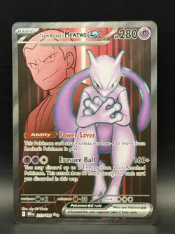 Pokemon TCG - Team Rockets Mewtwo EX - 213/182 - Ultra Rare - Destined Rivals - Image 1