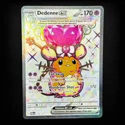 Pokemon TCG SV02: Paldea Evolved Dedenne ex #239/193 Ultra Rare NM - Image 1