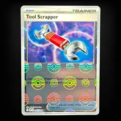 Pokemon TCG SV: White Flare Tool Scrapper (Poke Ball Pattern) #085/086 NM - Image 1