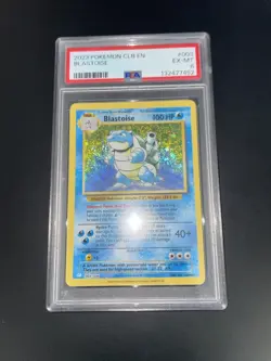 2023 Pokemon TCG Classic Blastoise CLB EN 003/034 PSA Mint 6 - Image 2