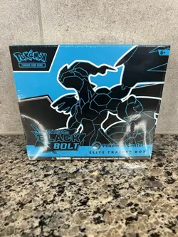 Pokemon Scarlet & Violet Black Bolt Pokemon Center Elite Trainer Box Sealed - Image 1