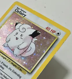 1999 Pokemon TCG Holo Rare CLEFAIRY 5/102 - Image 5