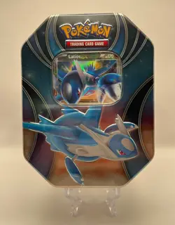 (402915) Pokemon 2016 Latios EX Powers Beyond Collectors Tin - Factory Sealed - Image 1