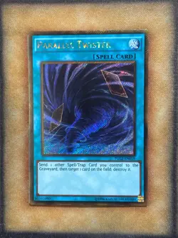 Yugioh Parallel Twister PGL2-EN019 Gold Secret Rare LP - Image 1