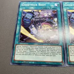 Yu-Gi-Oh! 3X Ghostrick Shot Common 1st Edition BACH-EN057 NM/M - Image 2
