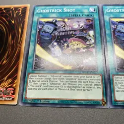 Yu-Gi-Oh! 3X Ghostrick Shot Common 1st Edition BACH-EN057 NM/M - Image 4