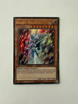 Yugioh - Silent Magician LV8 - Ultra Rare - Unlimited - YGLD-ENC04 - NM - Image 1