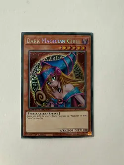 Yugioh - Dark Magician Girl - Secret Rare - 1st Edition - SBC1-ENA05 - NM - Image 1
